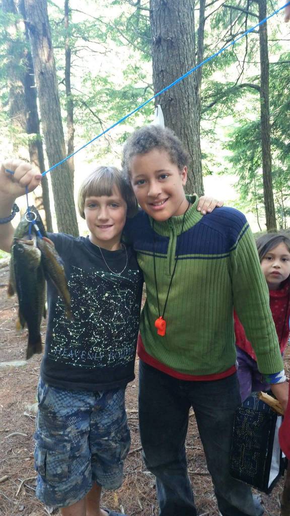 Fishing at Camp Fores